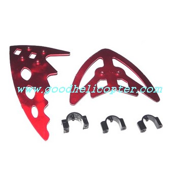 fq777-999-fq777-999a helicopter parts tail decoration set (red color)
